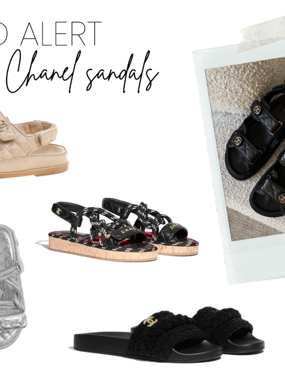 summer must have: the Chanel sandals